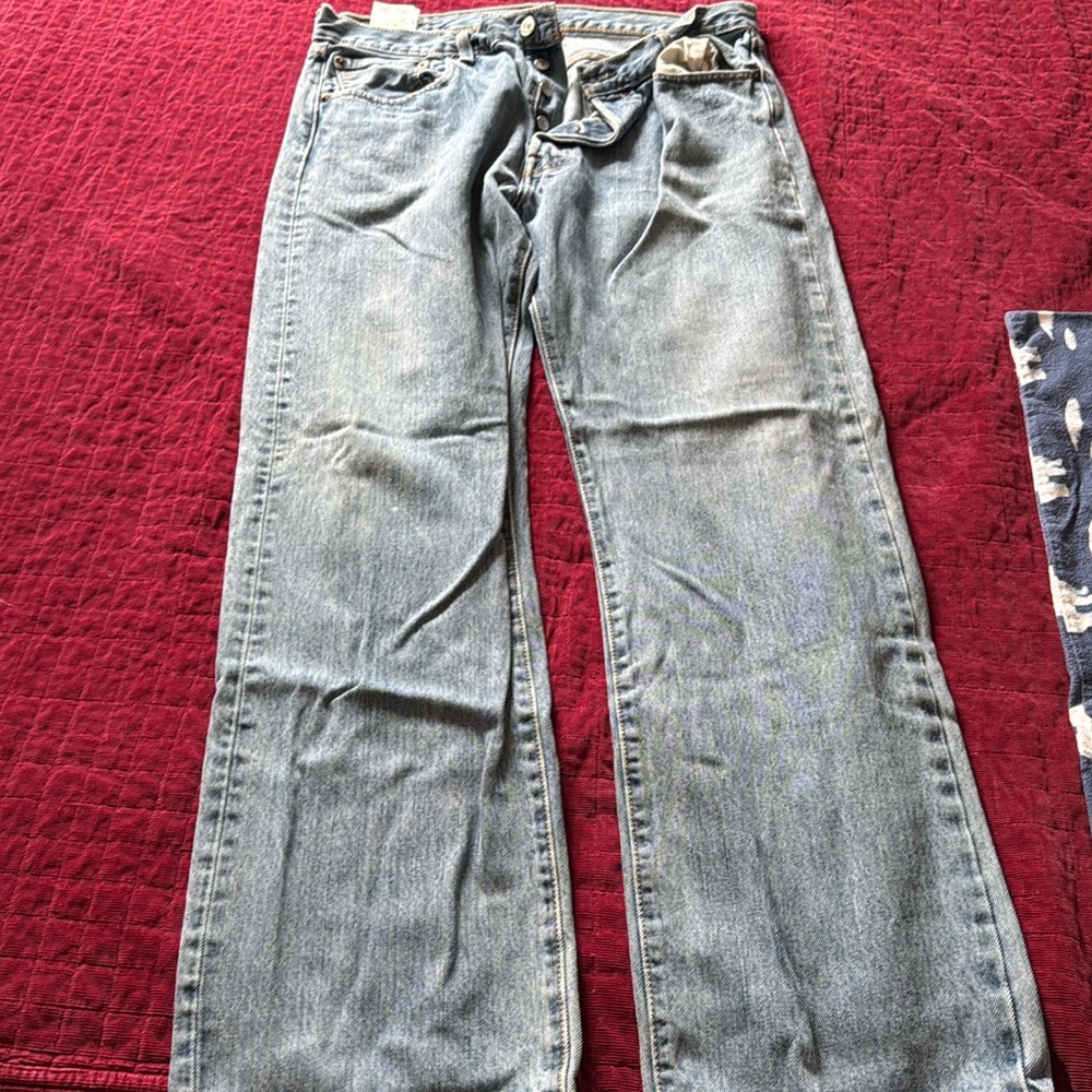 Levi’s 501 button fly jeans